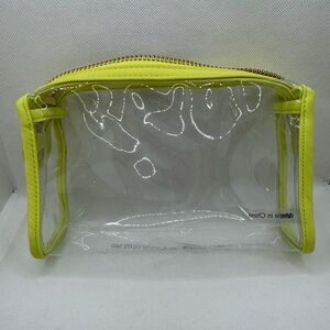 🍋‍🟩🍋‍🟩Stoney Clover Lane Travel Pouch Retired LIME Color